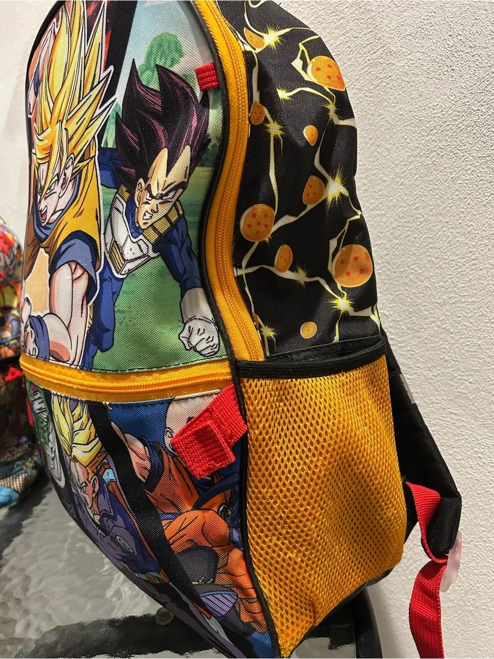 Sonic the Hedgehog Blue Checker Kids Backpack - Official Logo